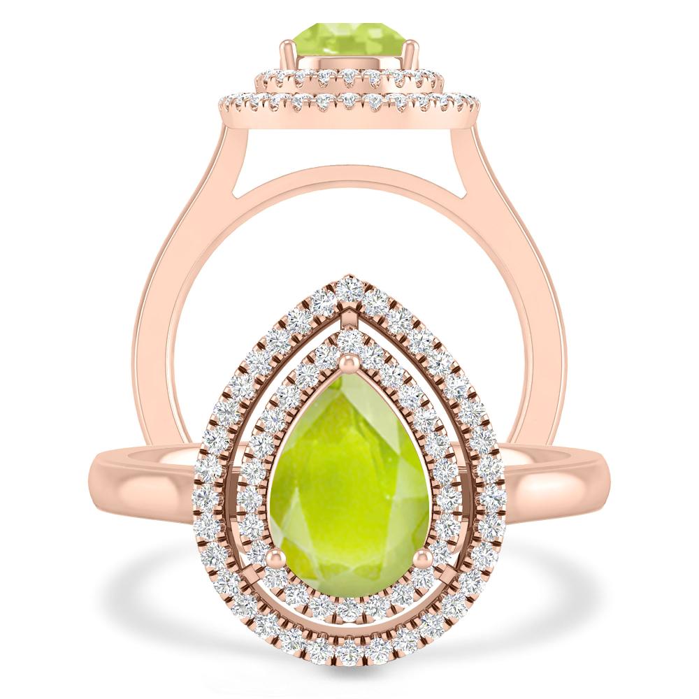 Rose Gold - Peridot