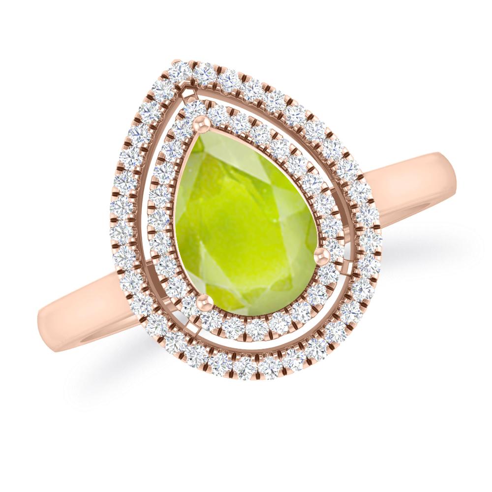 Rose Gold - Peridot