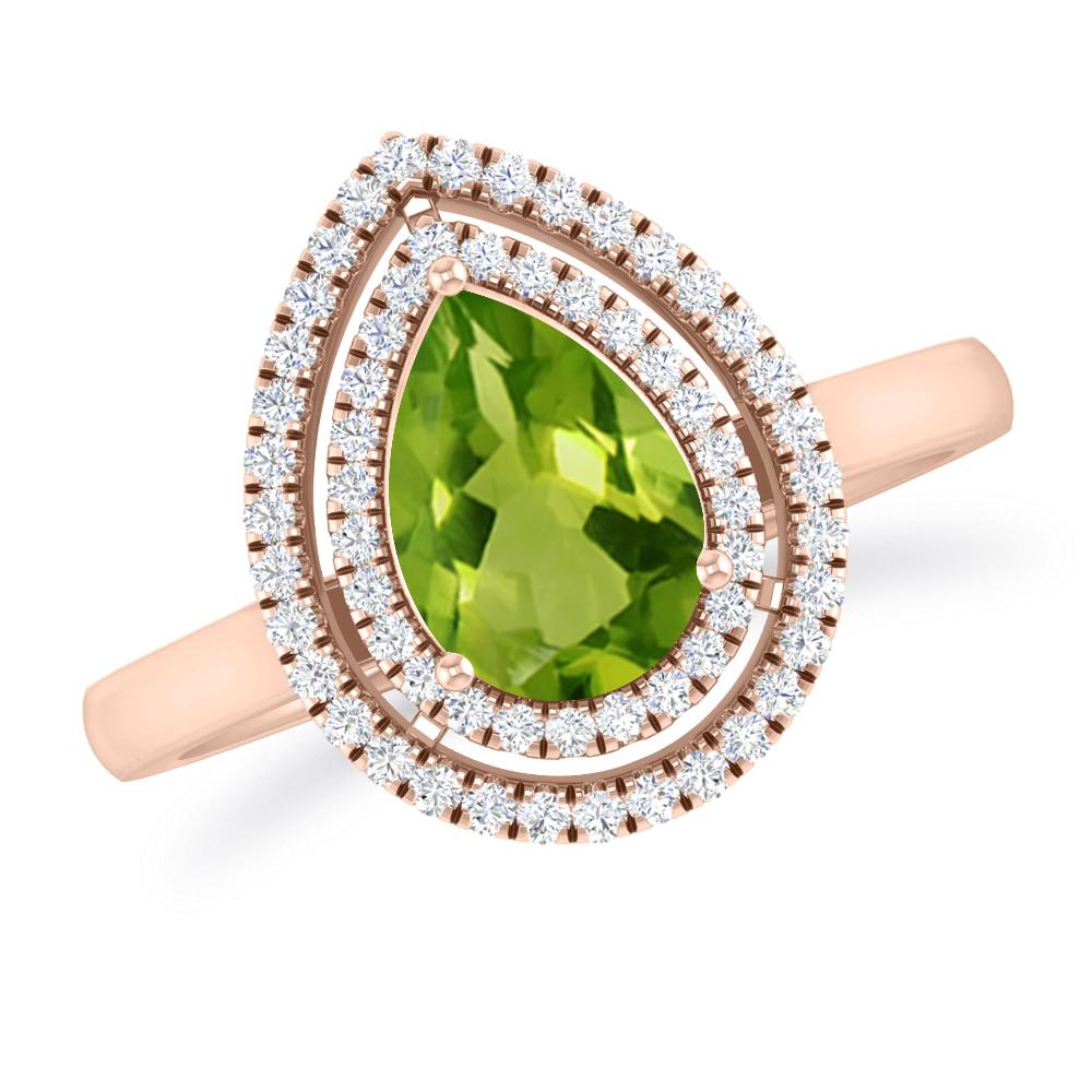 Rose Gold - Peridot