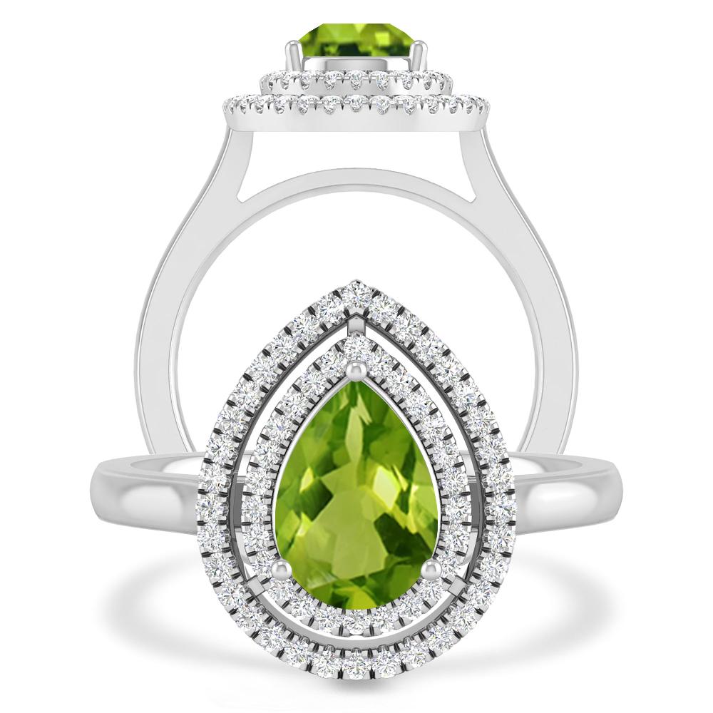 White Gold - Peridot