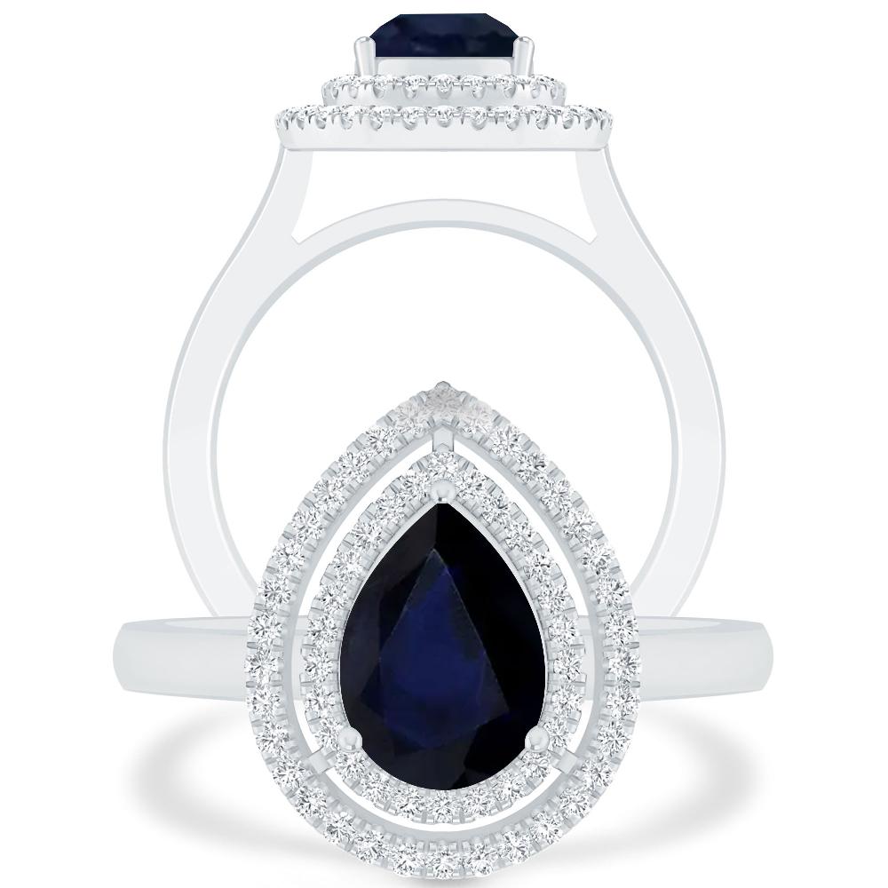 White Gold - Sapphire