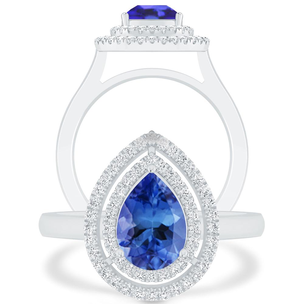 White Gold - Tanzanite