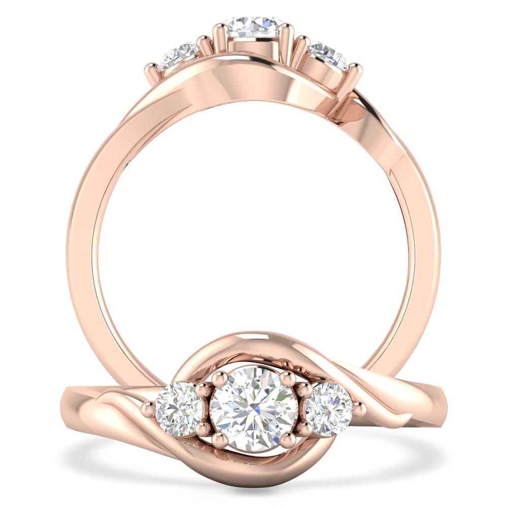 Rose Gold - Diamond