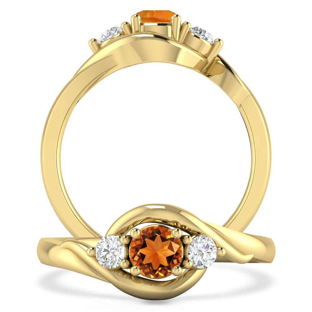 Yellow Gold - Citrine