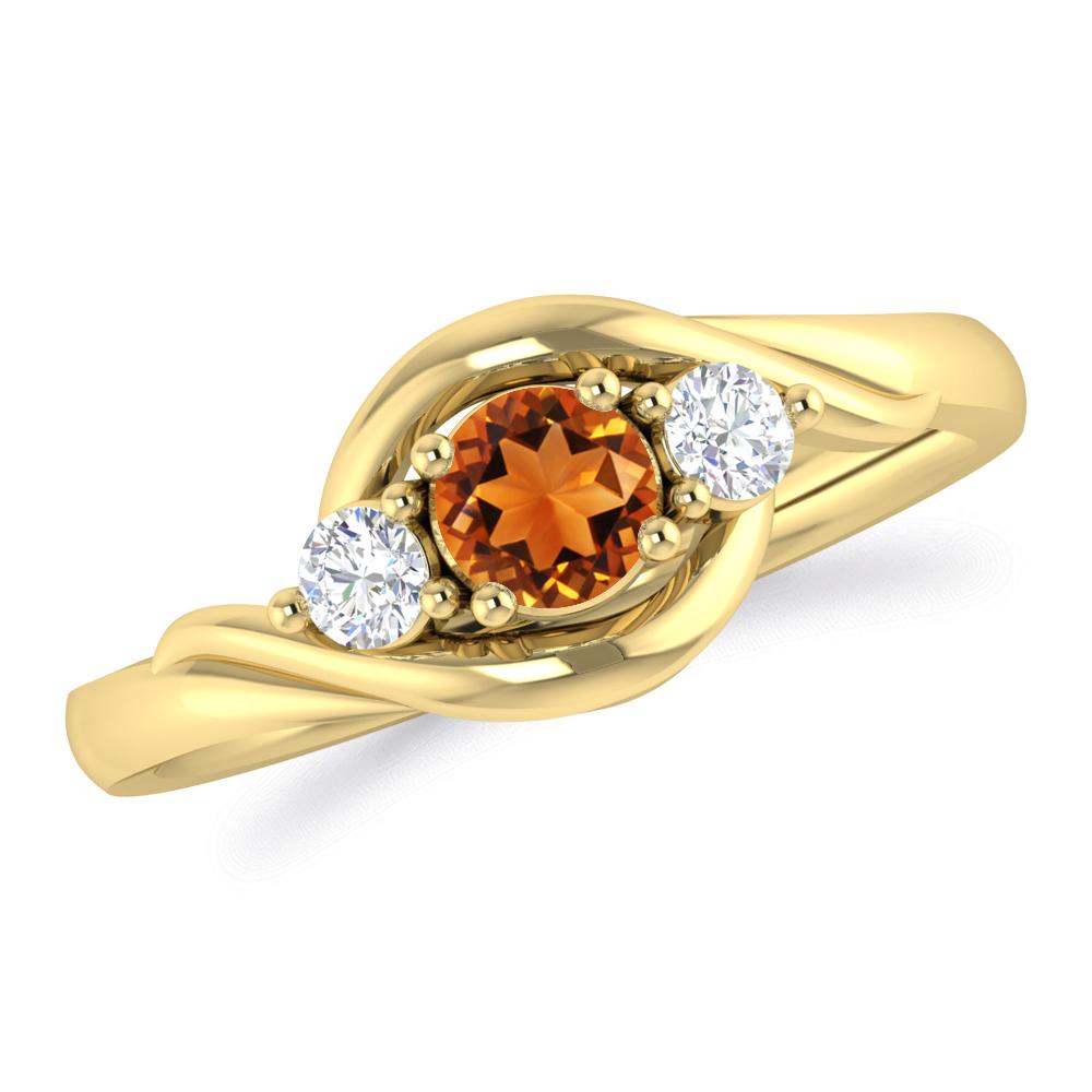 Yellow Gold - Citrine