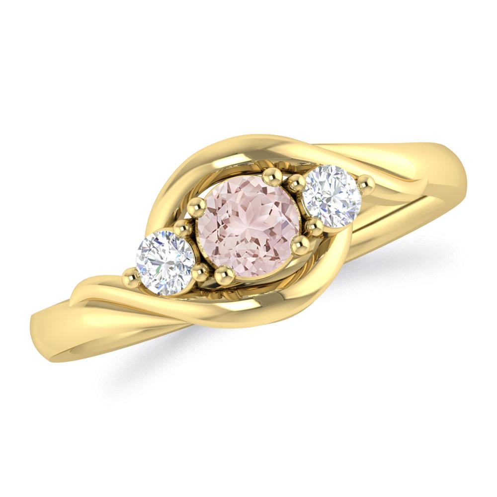 Yellow Gold - Morganite