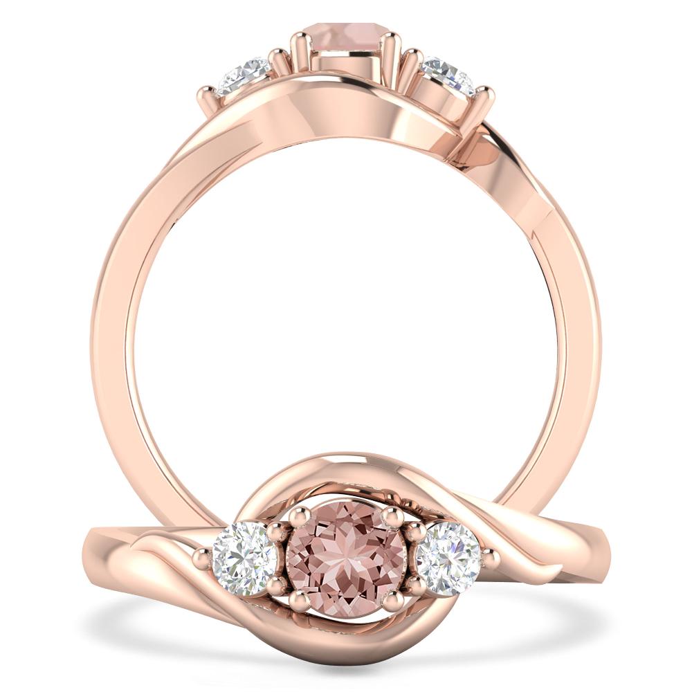 Rose Gold - Morganite