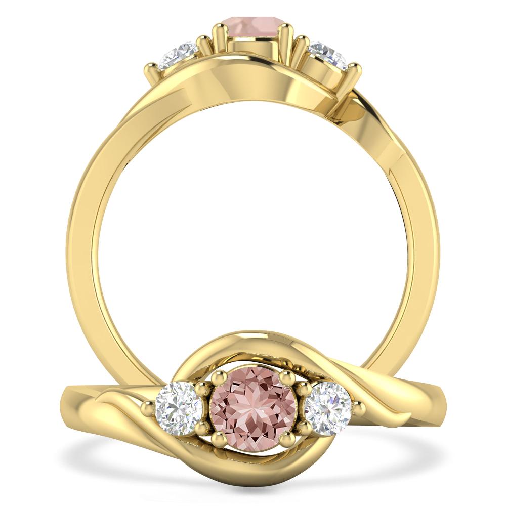 Yellow Gold - Morganite