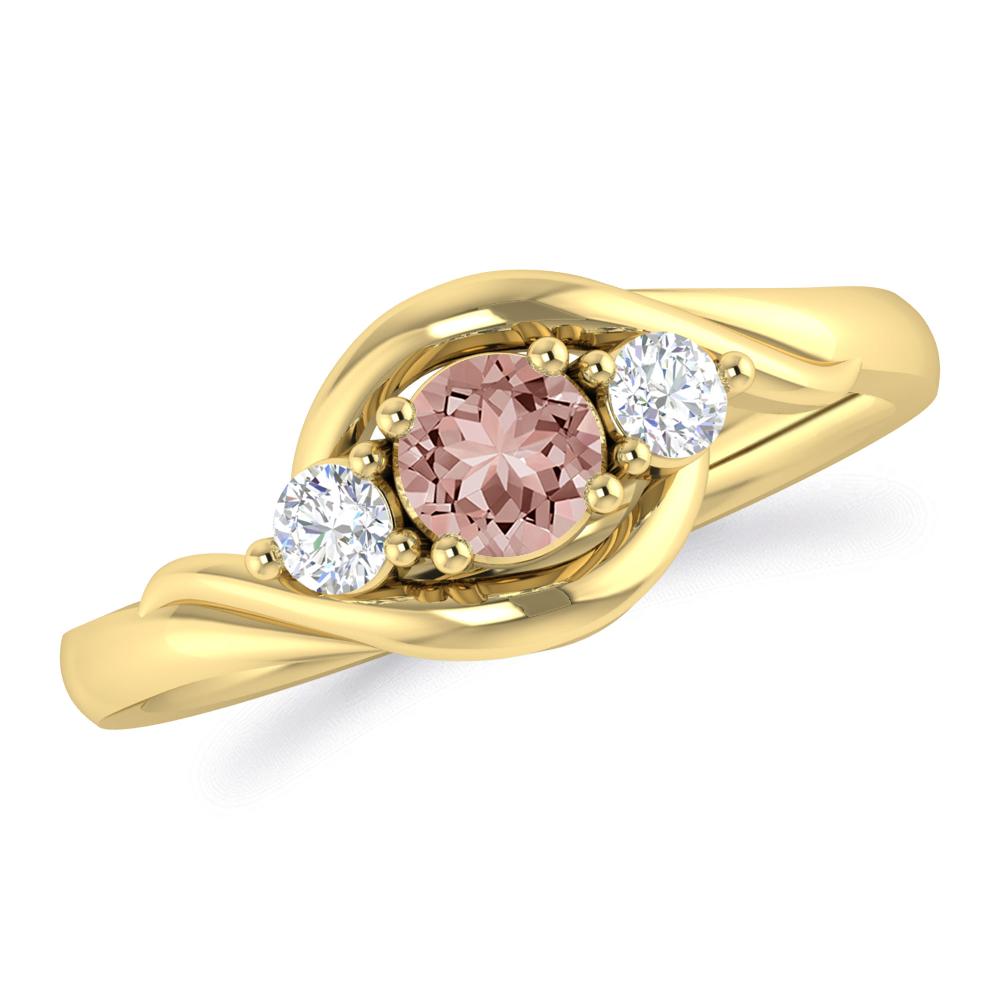 Yellow Gold - Morganite