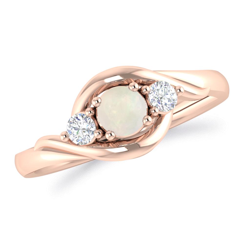 Rose Gold - Opal