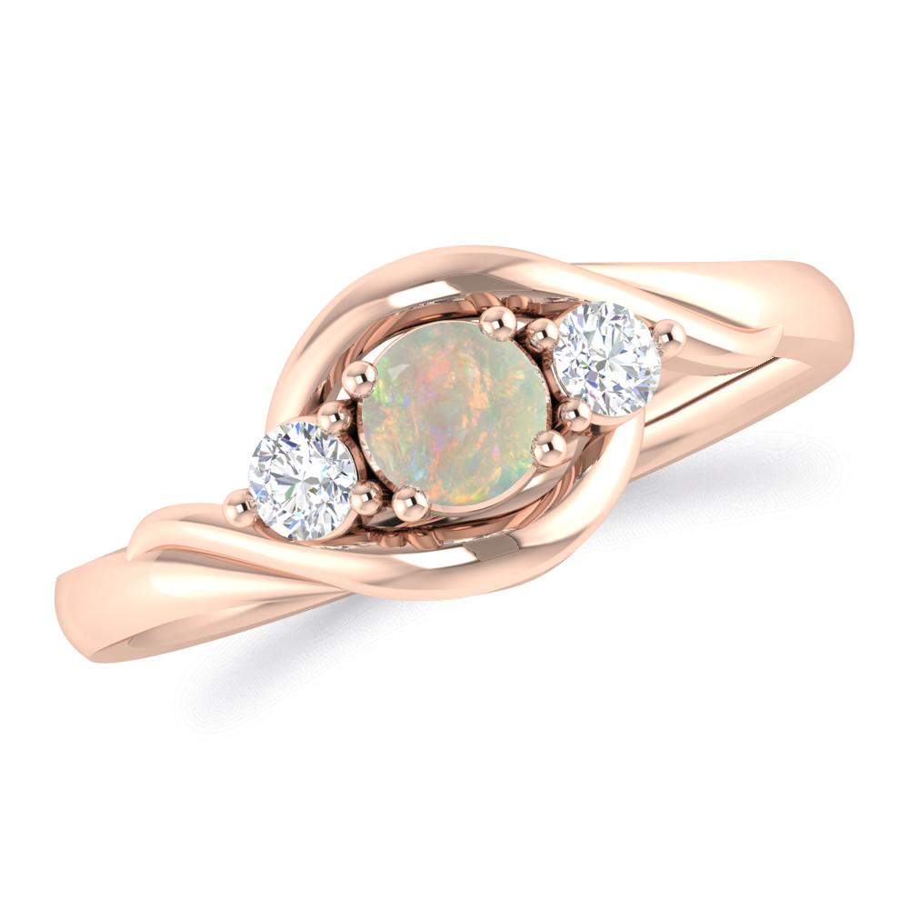 Rose Gold - Opal