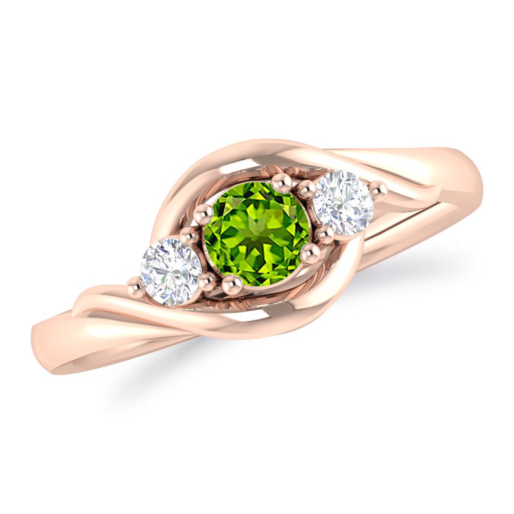 Rose Gold - Peridot