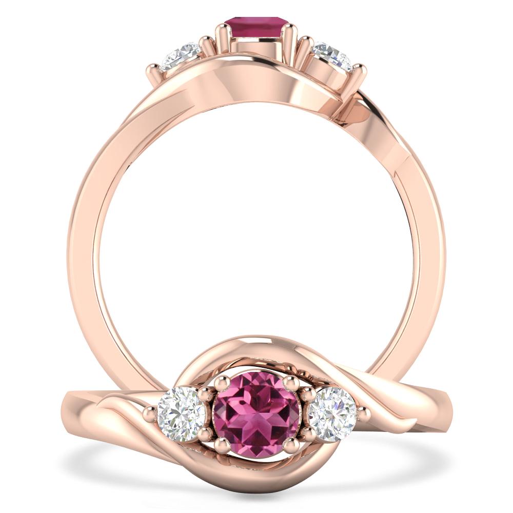 Rose Gold - Pink Tourmaline