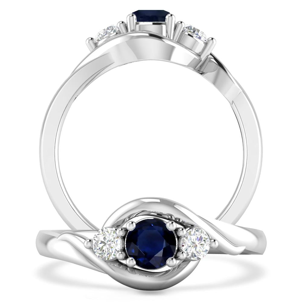 White Gold - Sapphire