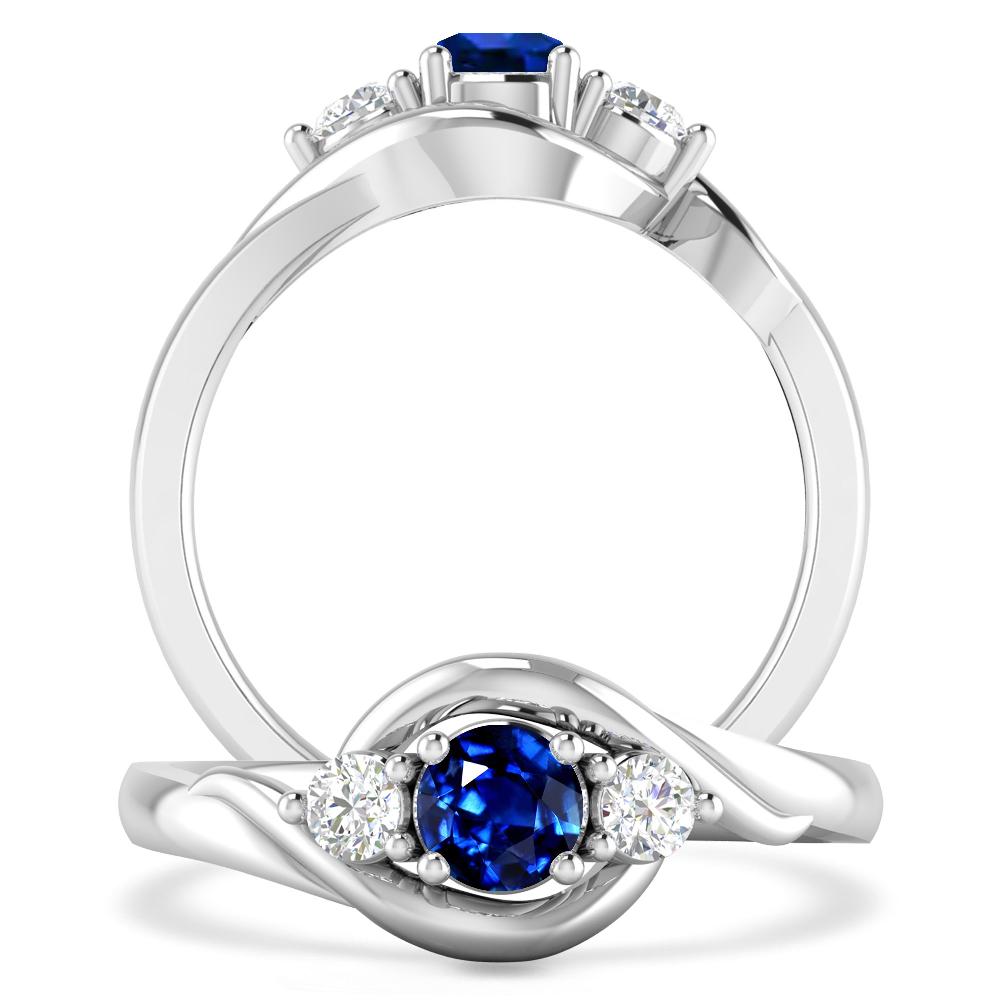 White Gold - Sapphire