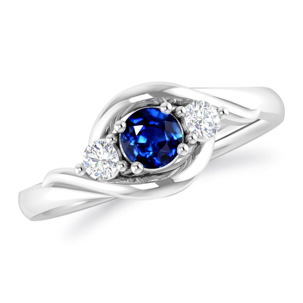 White Gold - Sapphire