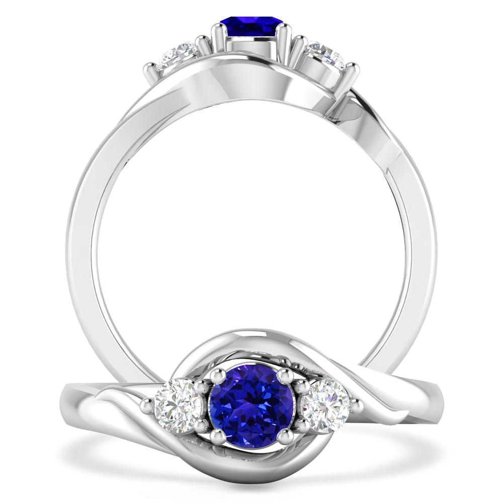 White Gold - Tanzanite