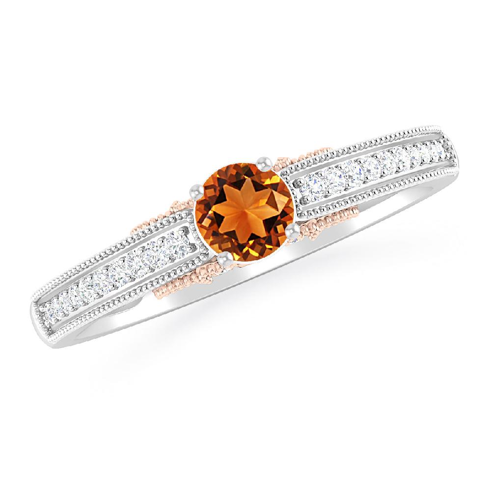 White Gold - Citrine