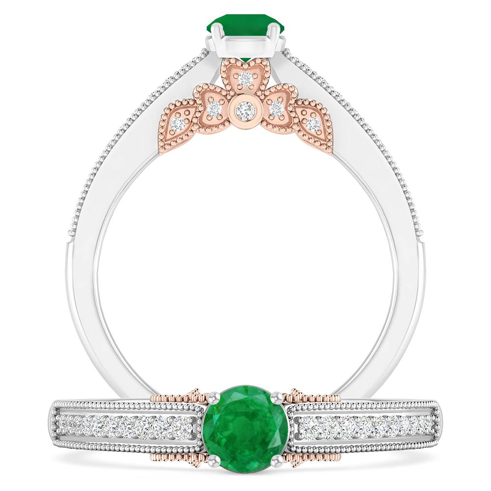 White Gold - Emerald