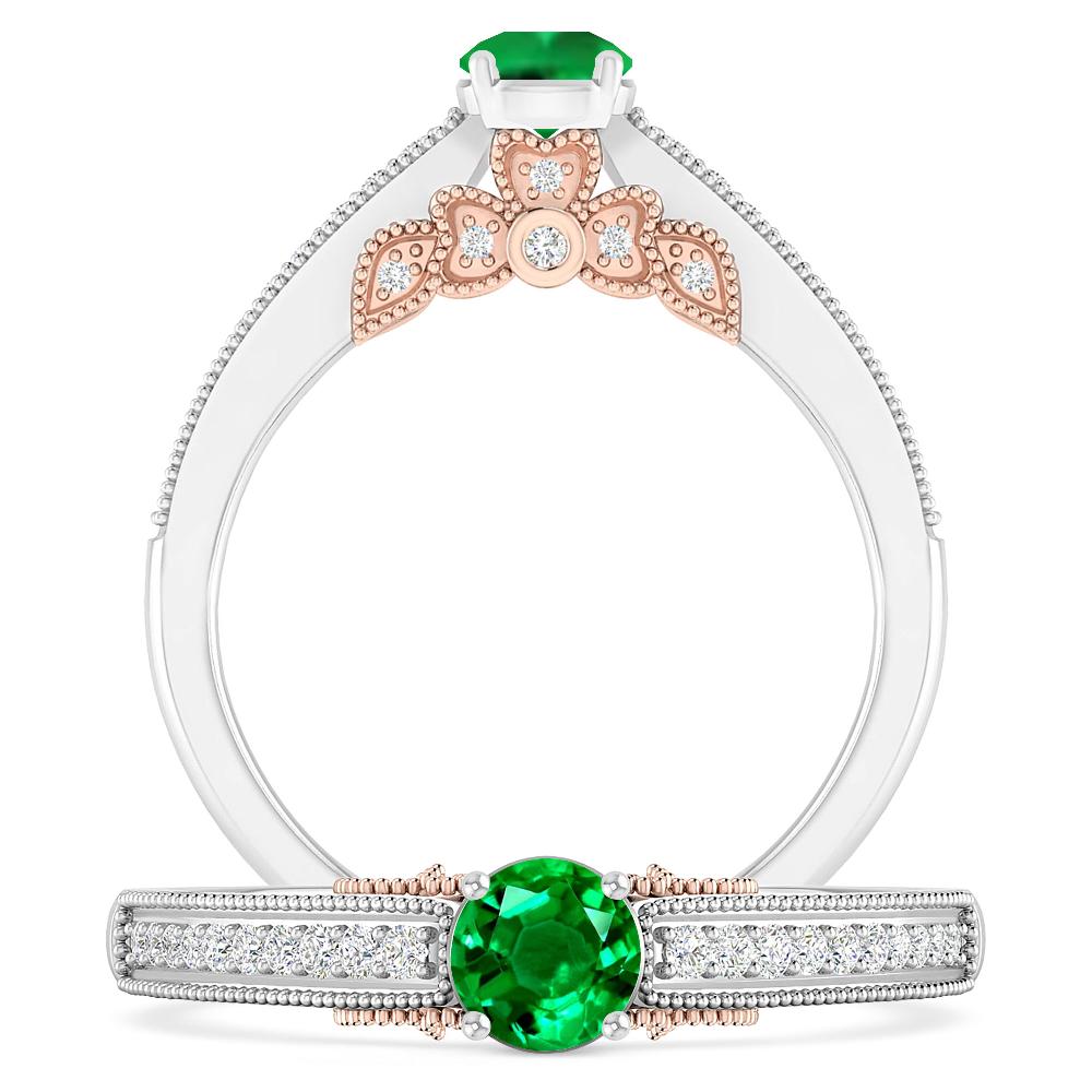 White Gold - Emerald