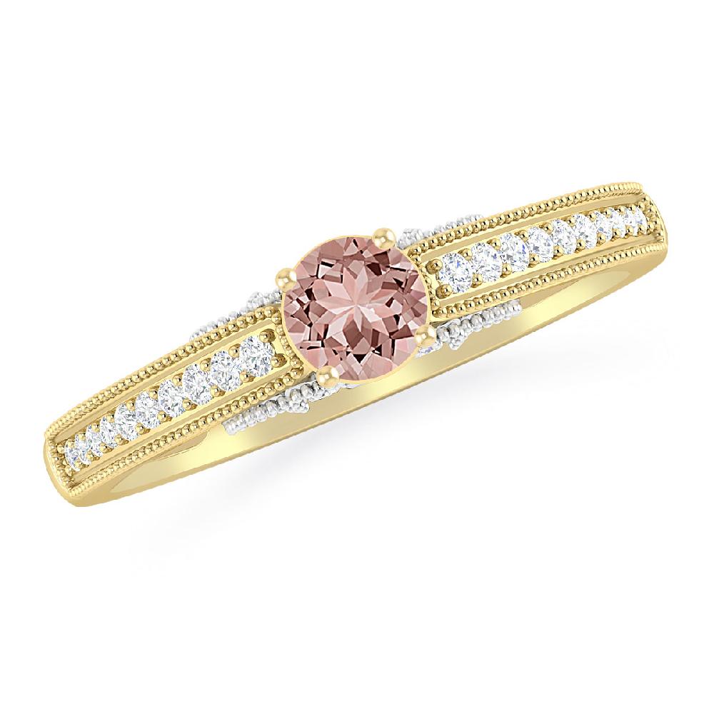 Yellow Gold - Morganite