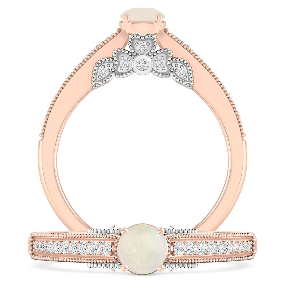 Rose Gold - Opal