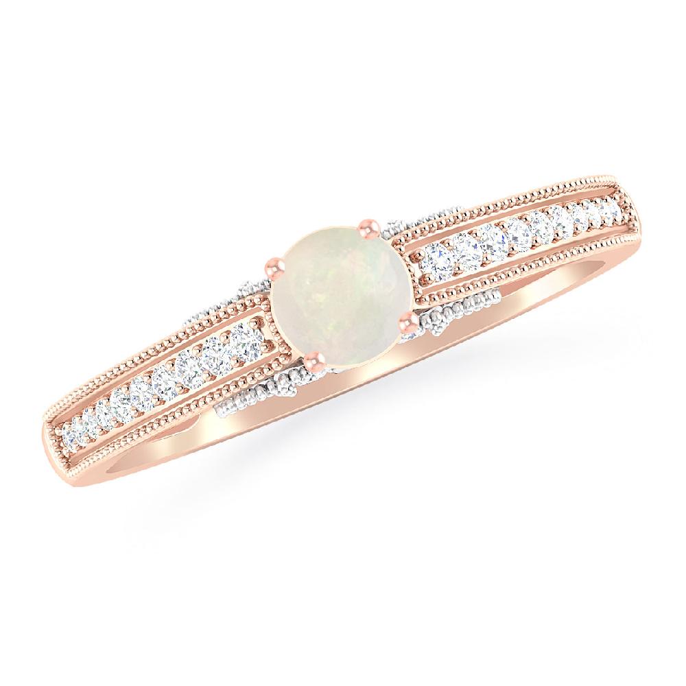 Rose Gold - Opal