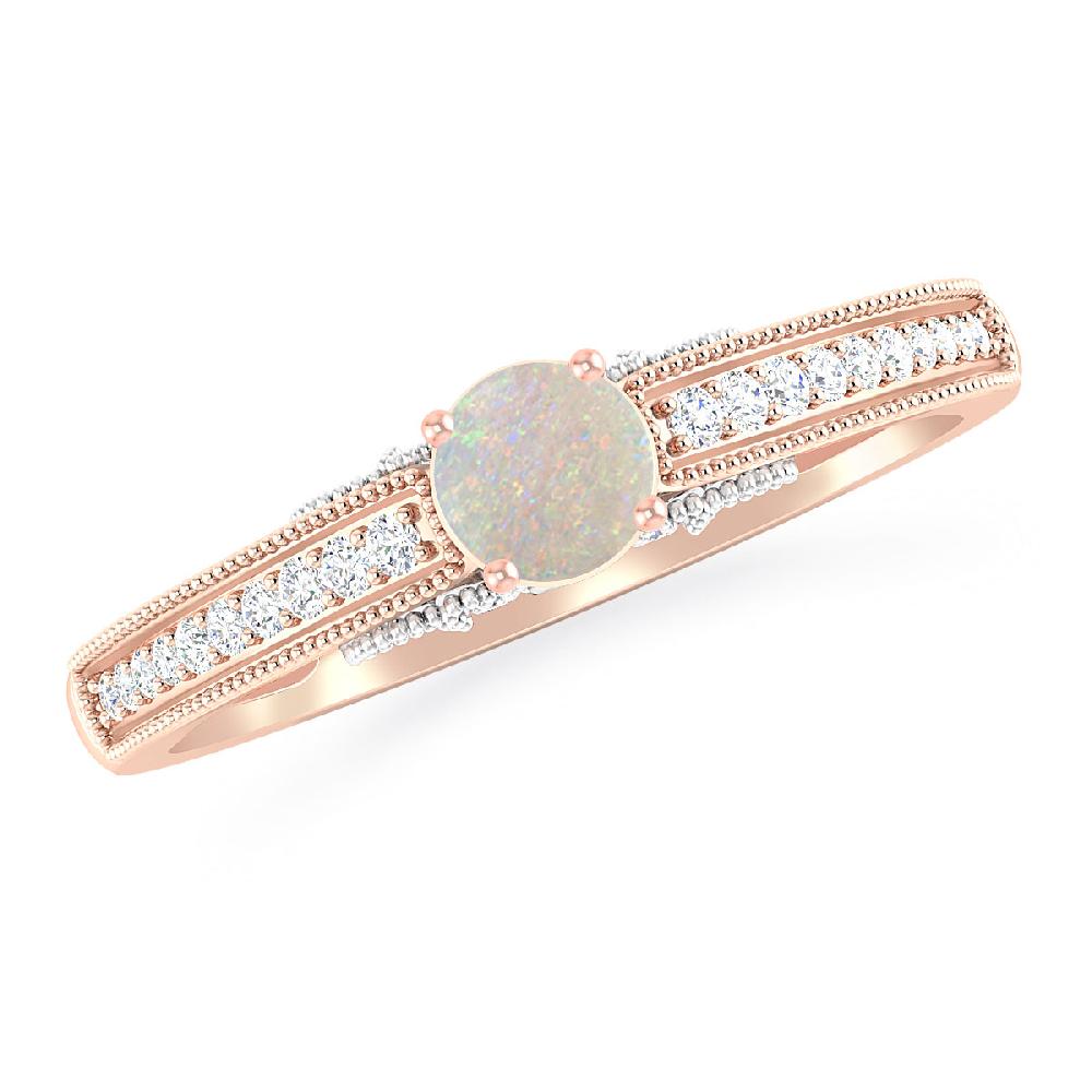 Rose Gold - Opal