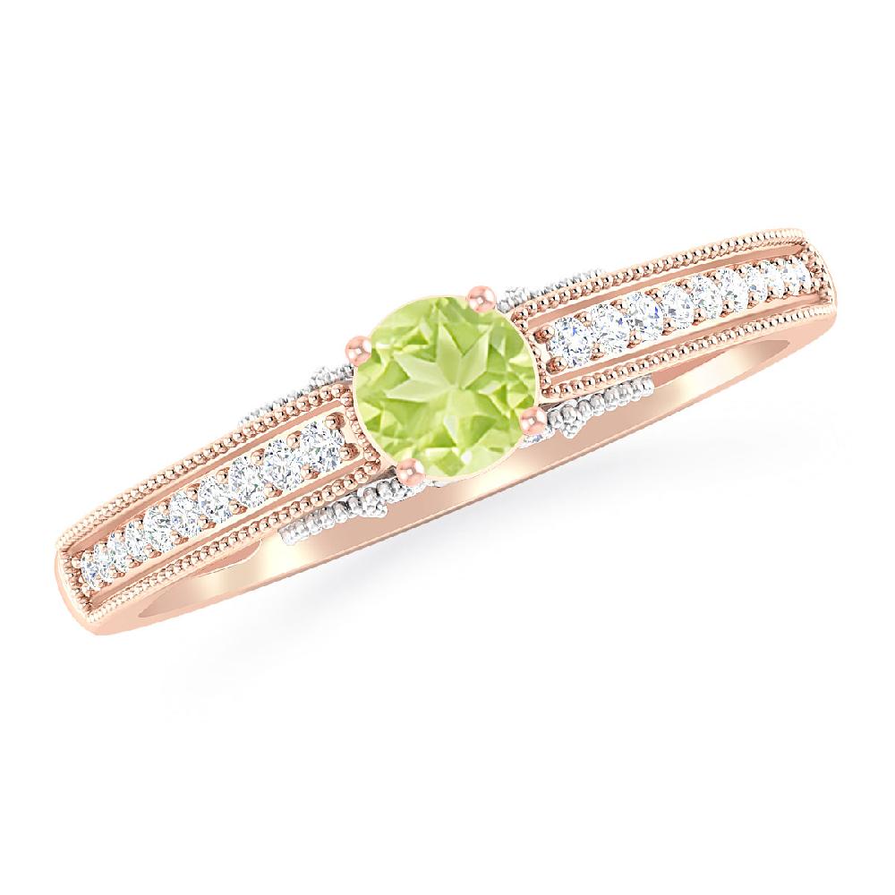 Rose Gold - Peridot