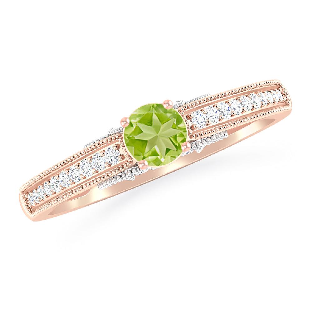 Rose Gold - Peridot