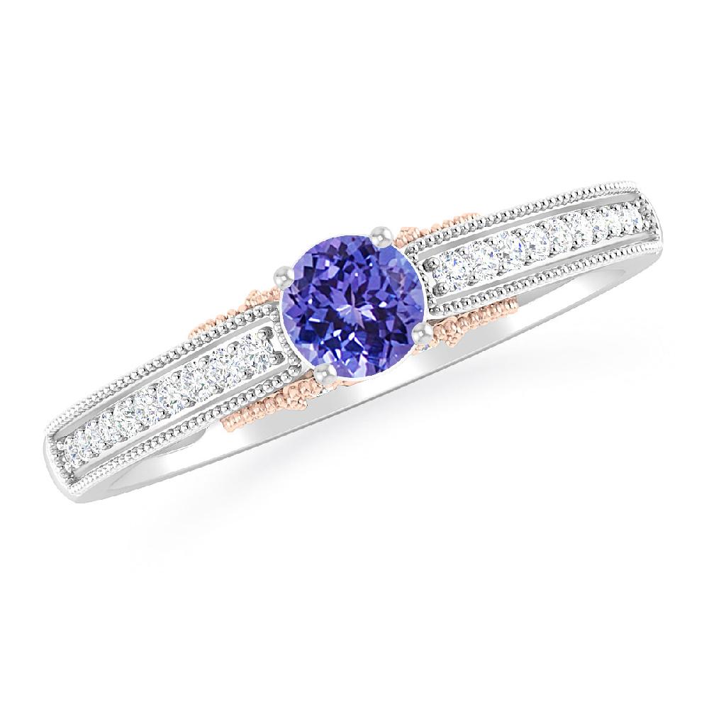 White Gold - Tanzanite