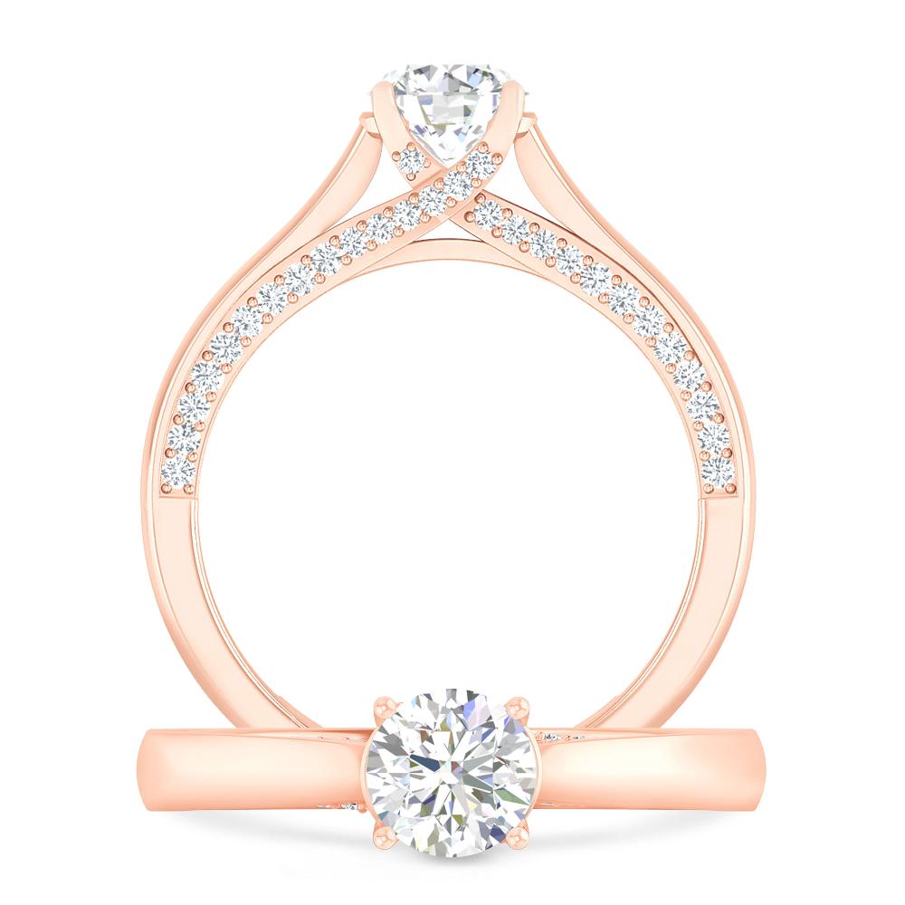 Rose Gold - Diamond