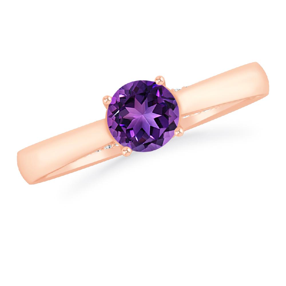 Rose Gold - Amethyst