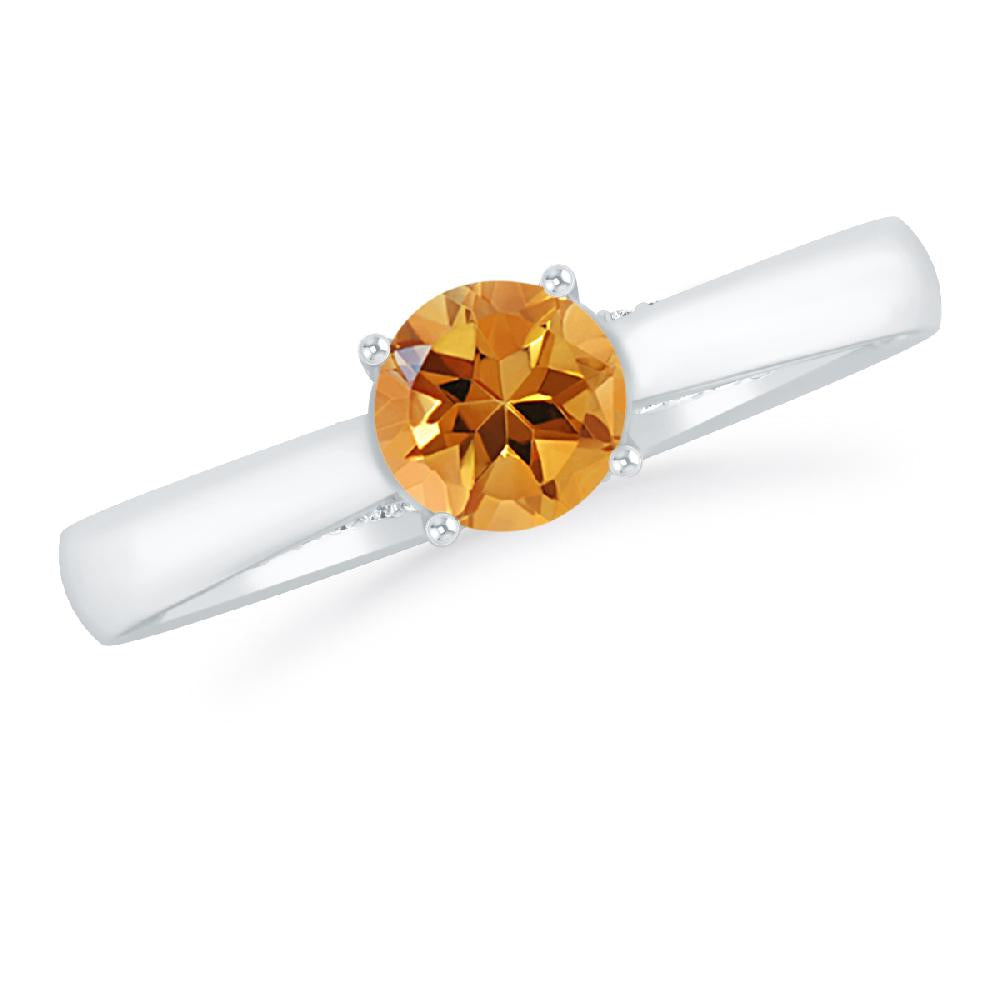 White Gold - Citrine