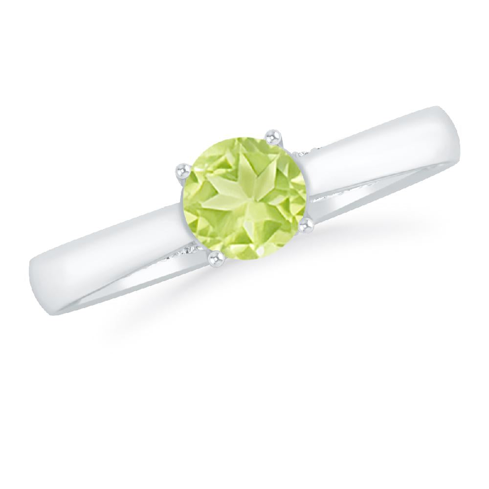 White Gold - Peridot