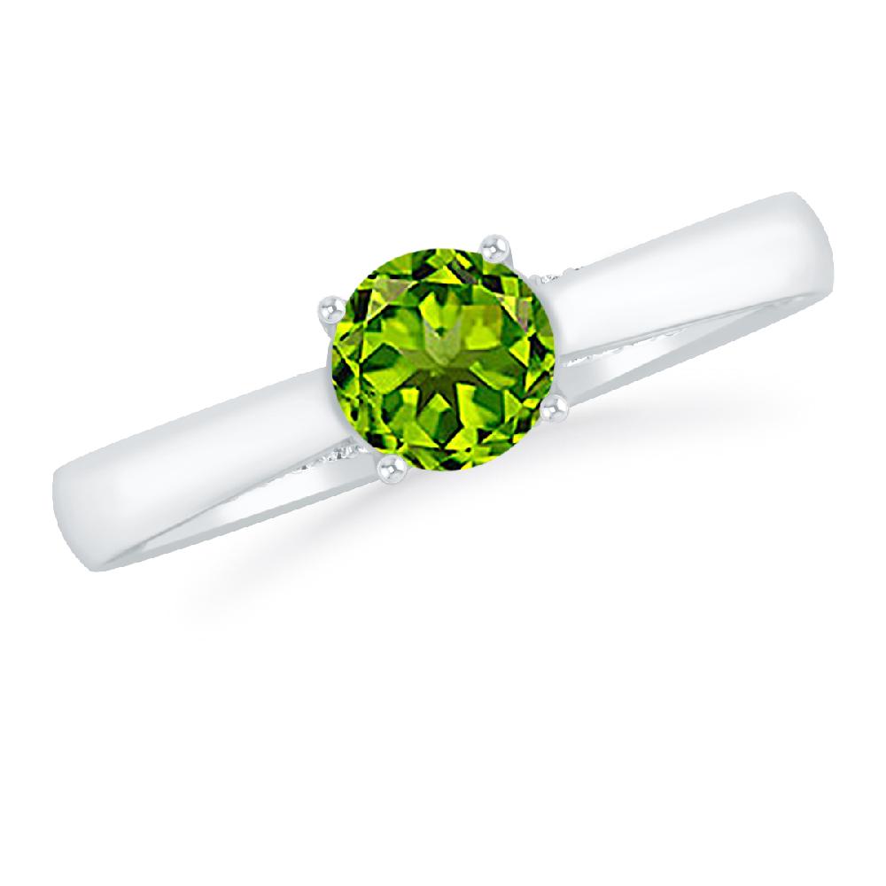 White Gold - Peridot