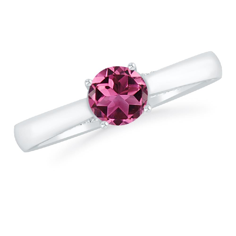 White Gold - Pink Tourmaline