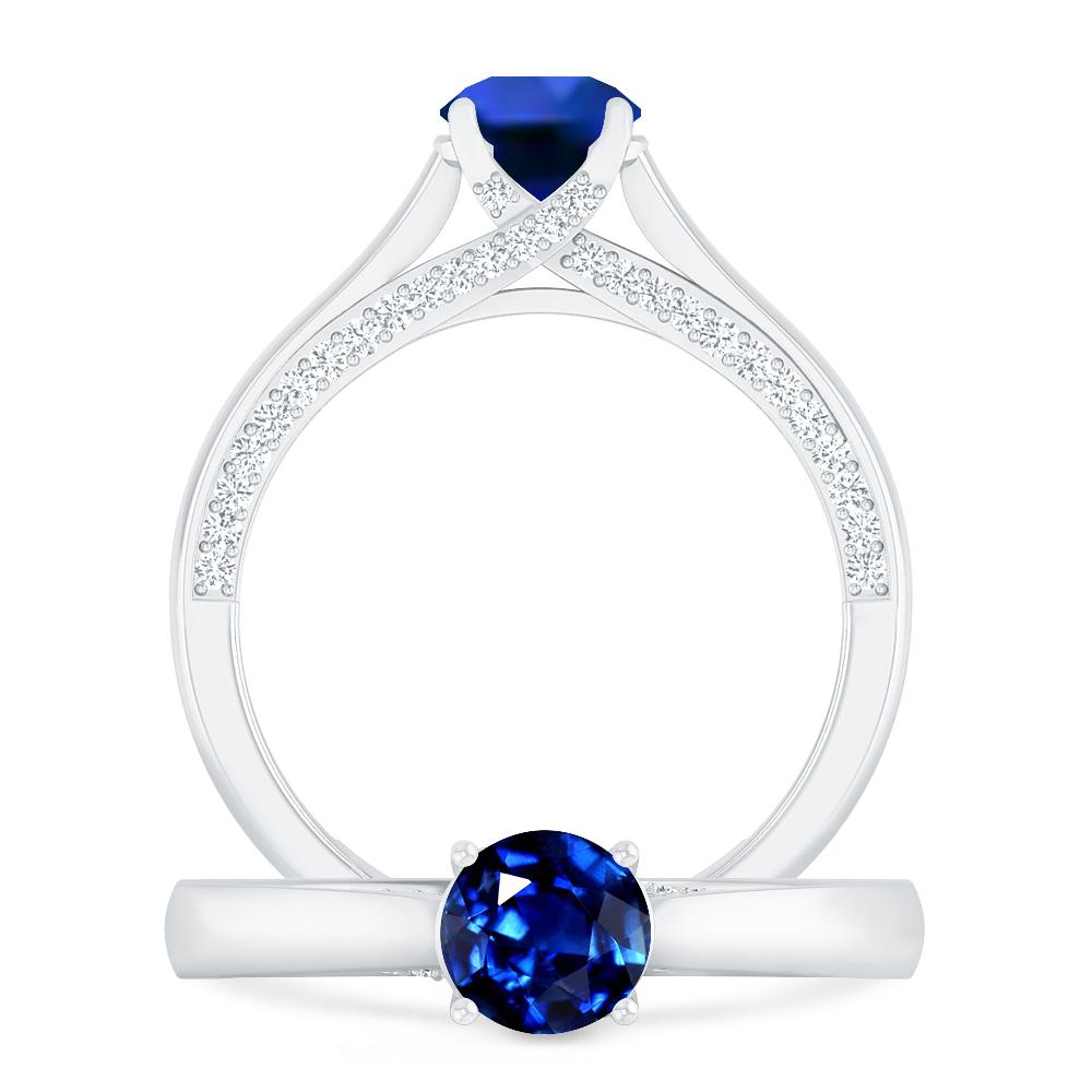 White Gold - Sapphire