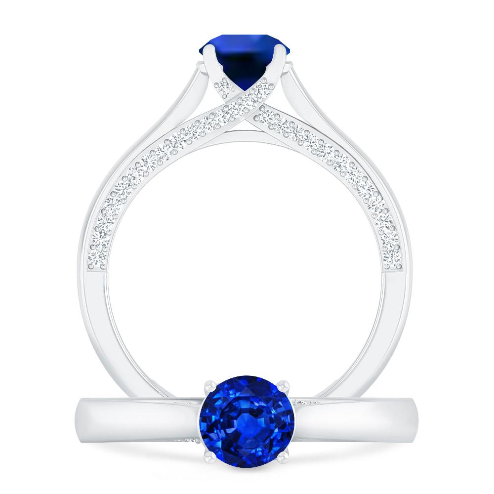 White Gold - Sapphire