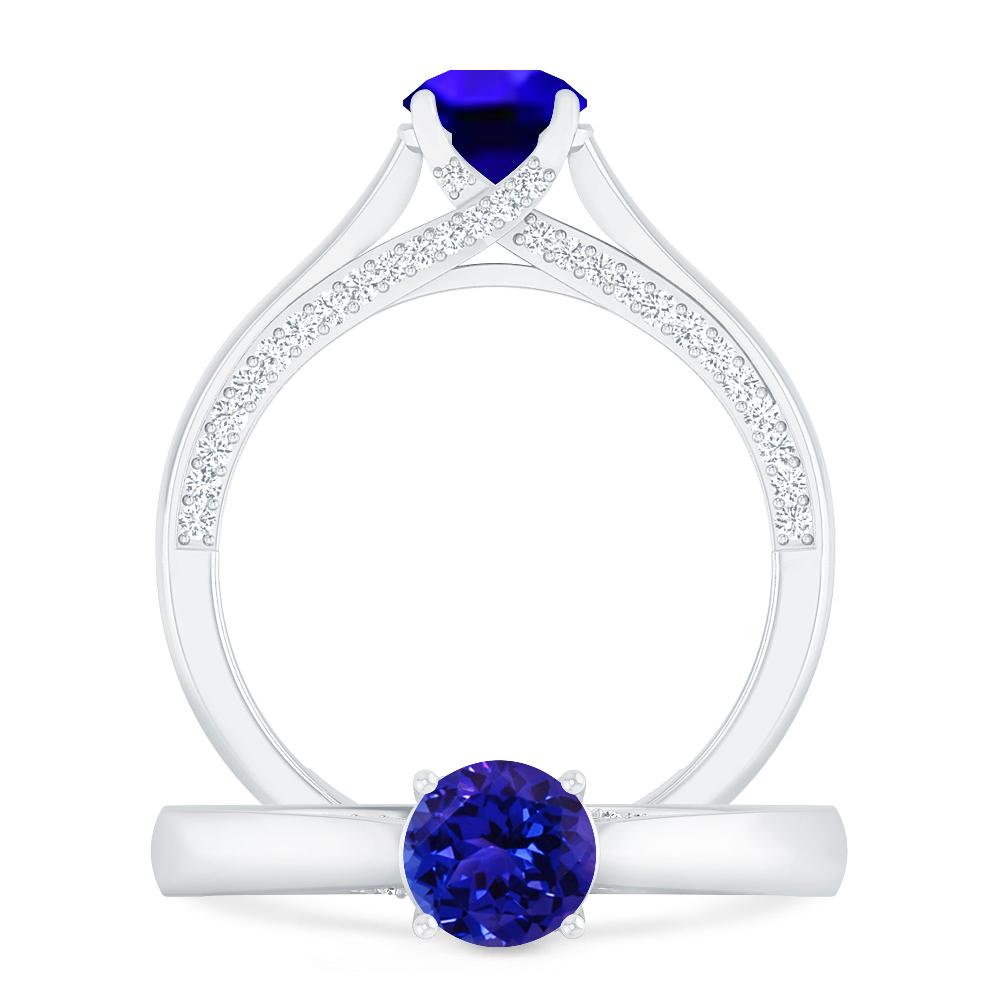 White Gold - Tanzanite