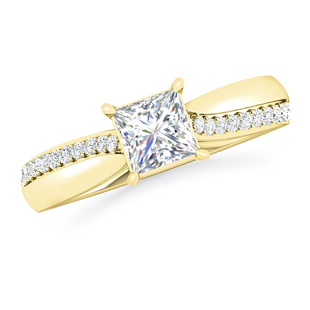 Yellow Gold - Diamond