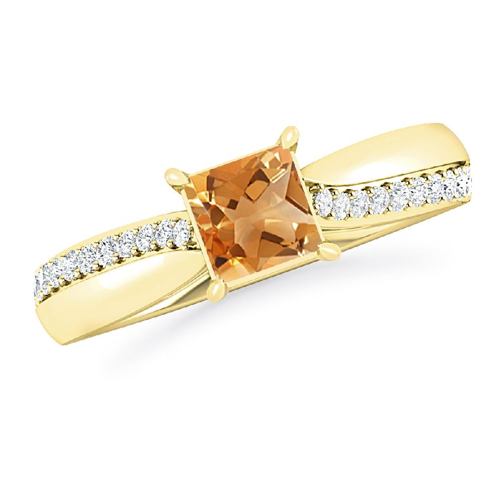 Yellow Gold - Citrine