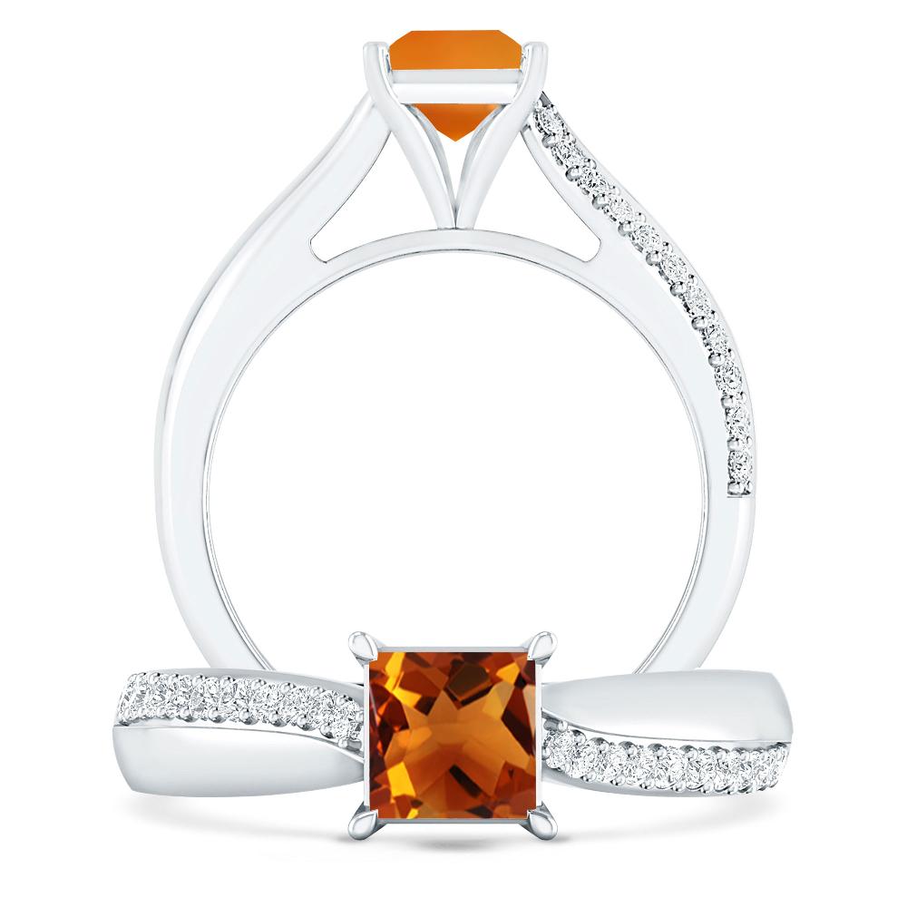 White Gold - Citrine