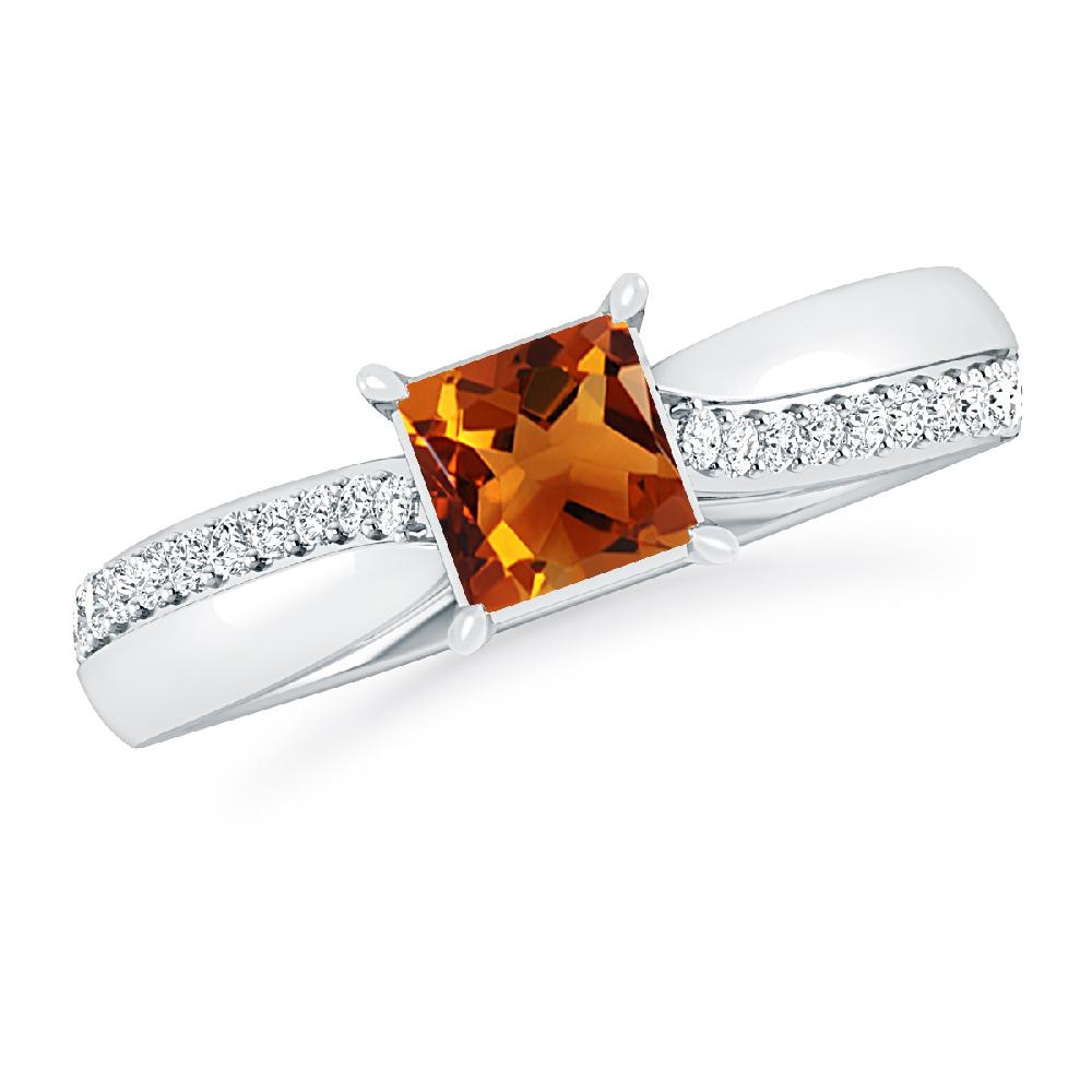 White Gold - Citrine