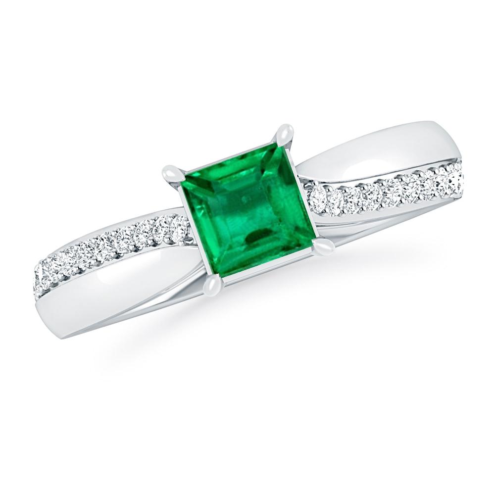 White Gold - Emerald