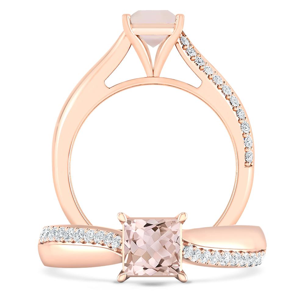 Rose Gold - Morganite