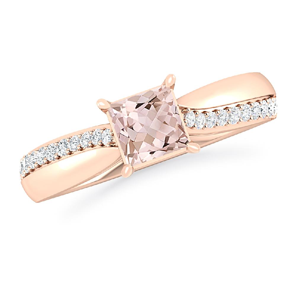 Rose Gold - Morganite