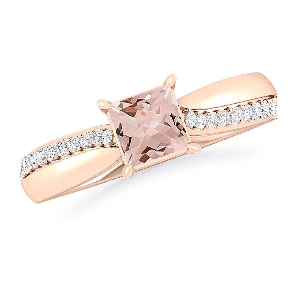 Rose Gold - Morganite