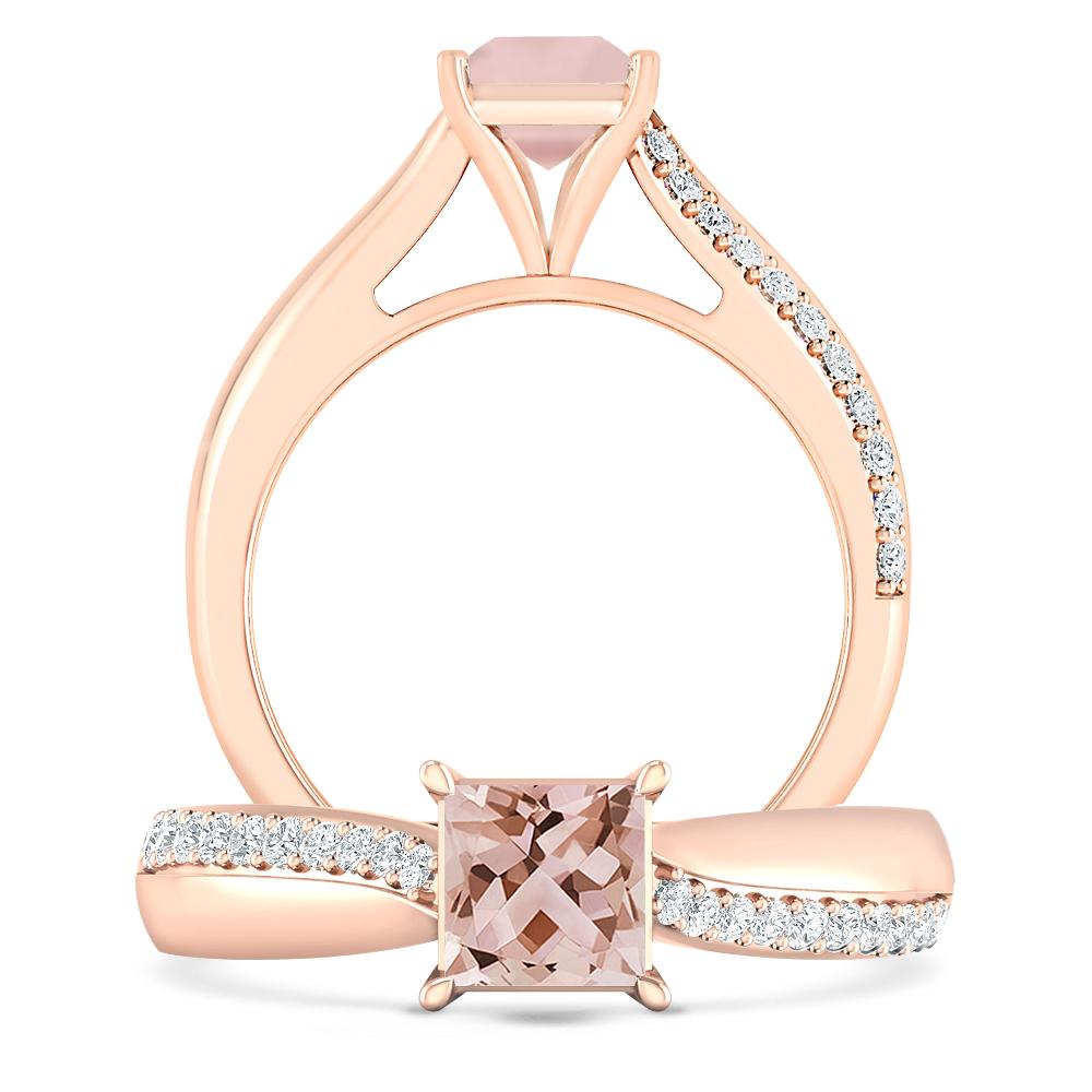 Rose Gold - Morganite