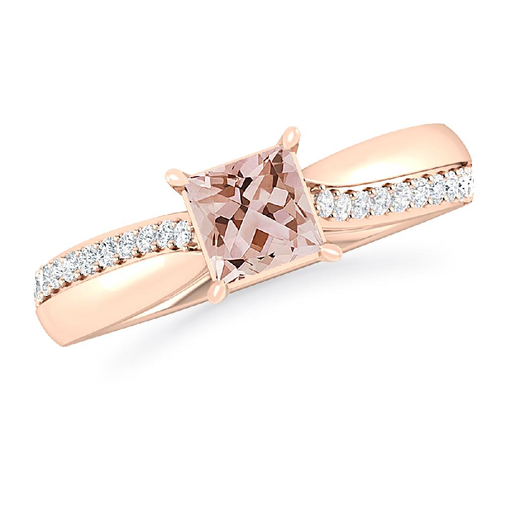 Rose Gold - Morganite